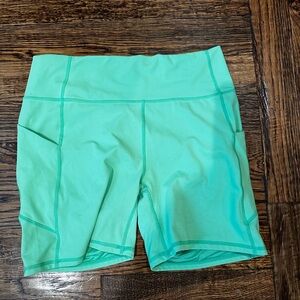 Size XL green Fabletics Shorts